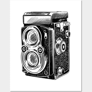 Vintage camera photographer photography Posters and Art